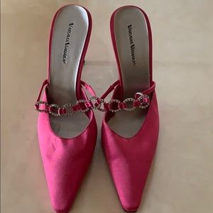 vintage hot pink heels